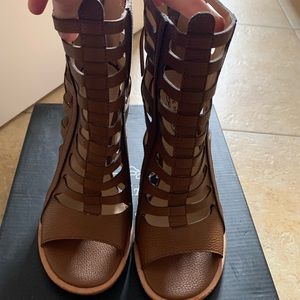 Pink martini sandals